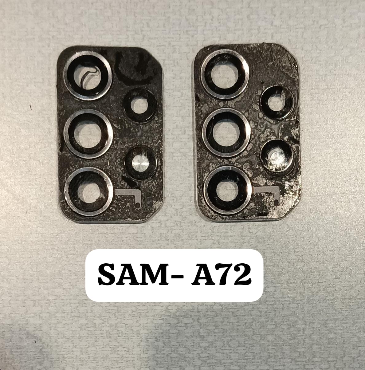 Compatible model with samsung galaxy a72 with complete lence