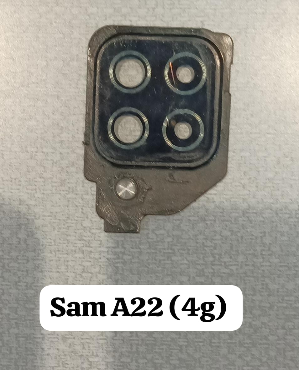 compatible model with samsung A22 4g camera cap complete lence